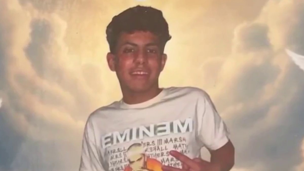 Trump embraces teary-eyed mom of 12-year-old boy shot dead on NYC street