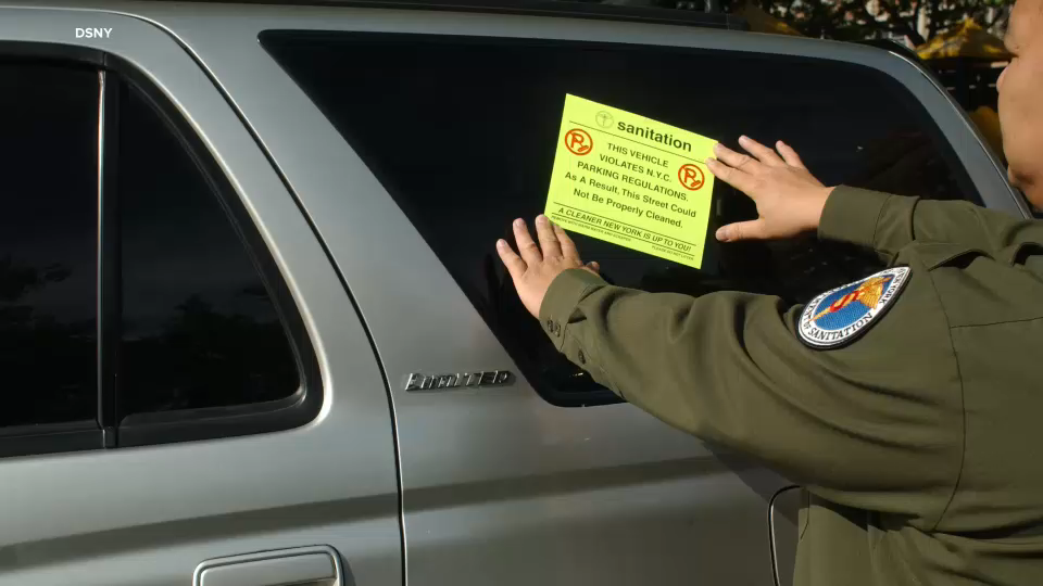 NYC starts slapping giant, neon-green ‘shame stickers’ on cars running afoul of parking rules