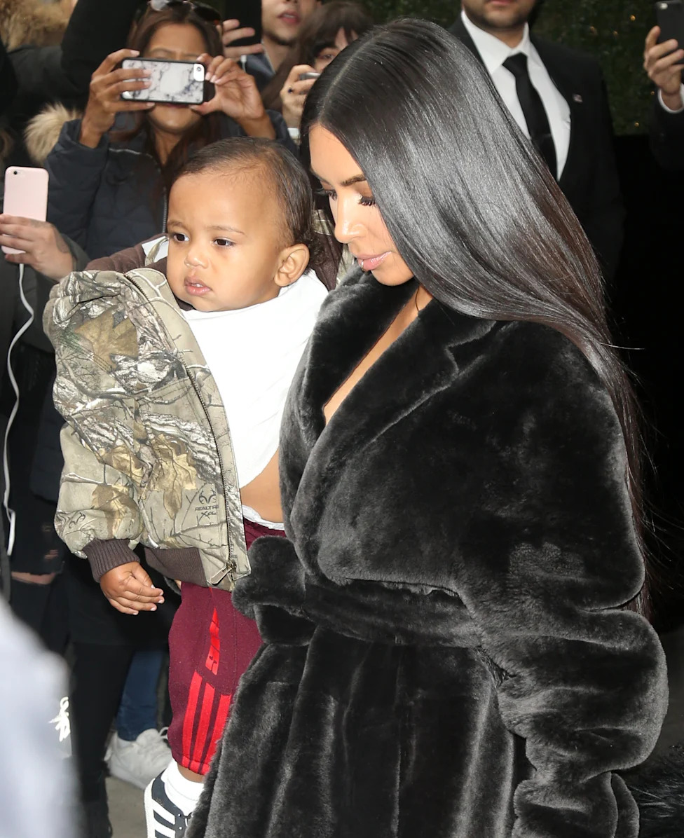 Saint West's first Instagram post featured his custom purple e-moto bike