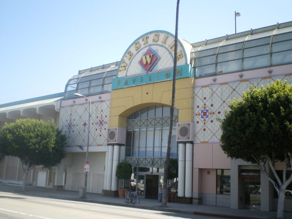 The Landmark Theater, which operated at the mall before closing