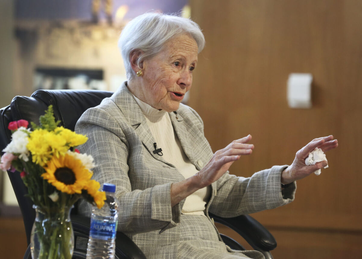 Nancy Kassebaum Baker, former Kansas senator, dies at 94