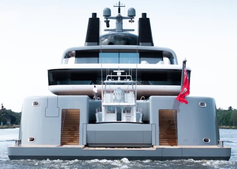 $350M superyacht, one of world’s largest, sparks mystery as its spotted cruising Hawaii