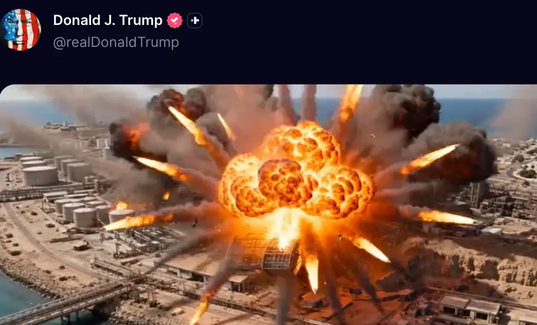 Iran slams Trump after POTUS shared AI ‘explosion’ video claiming Kharg Island was blown to ‘smithereens’