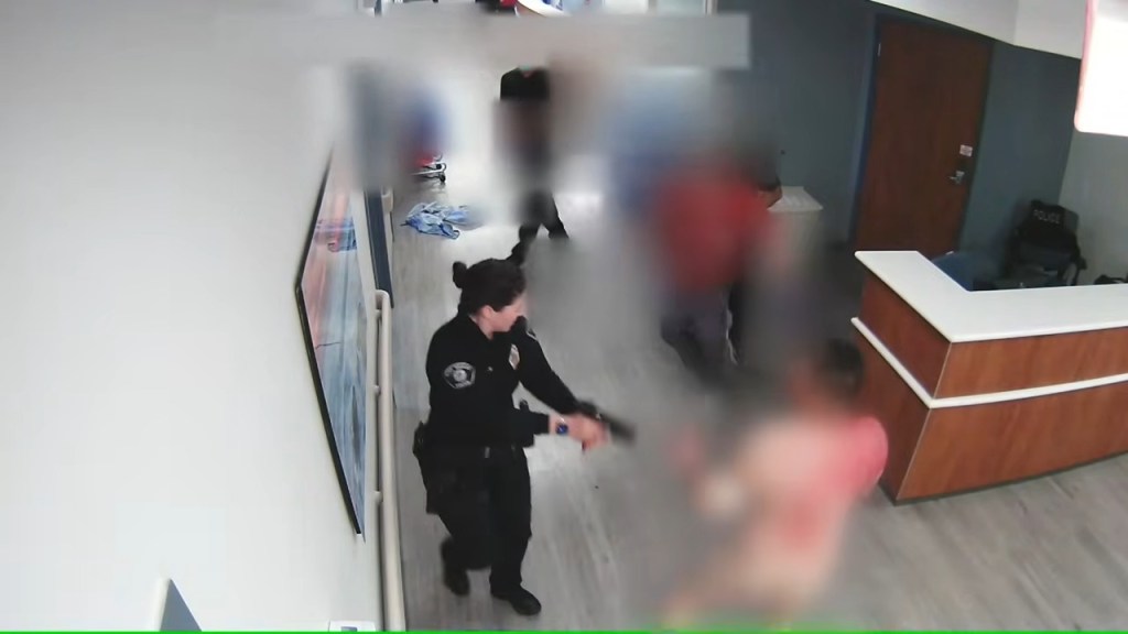 Bloody, naked madman shot by cops in horror SoCal hospital showdown