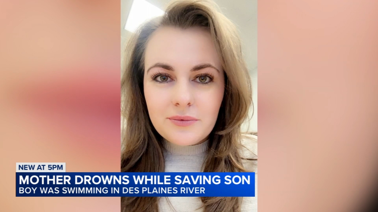 Heroic mom of three dies after jumping into river to save her son, 7, on family fishing trip