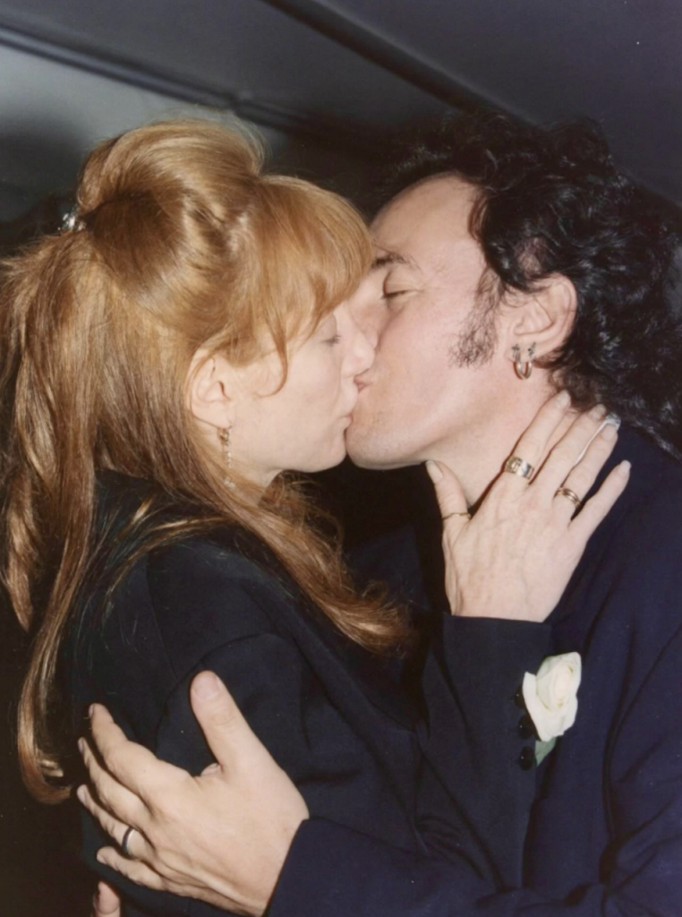 Patti Scialfa as a guitarist and vocalist with the E Street Band