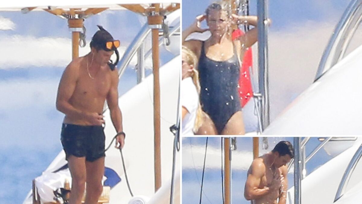 Tom Brady spotted in awkward swimsuit moment during steamy yacht shower in France
