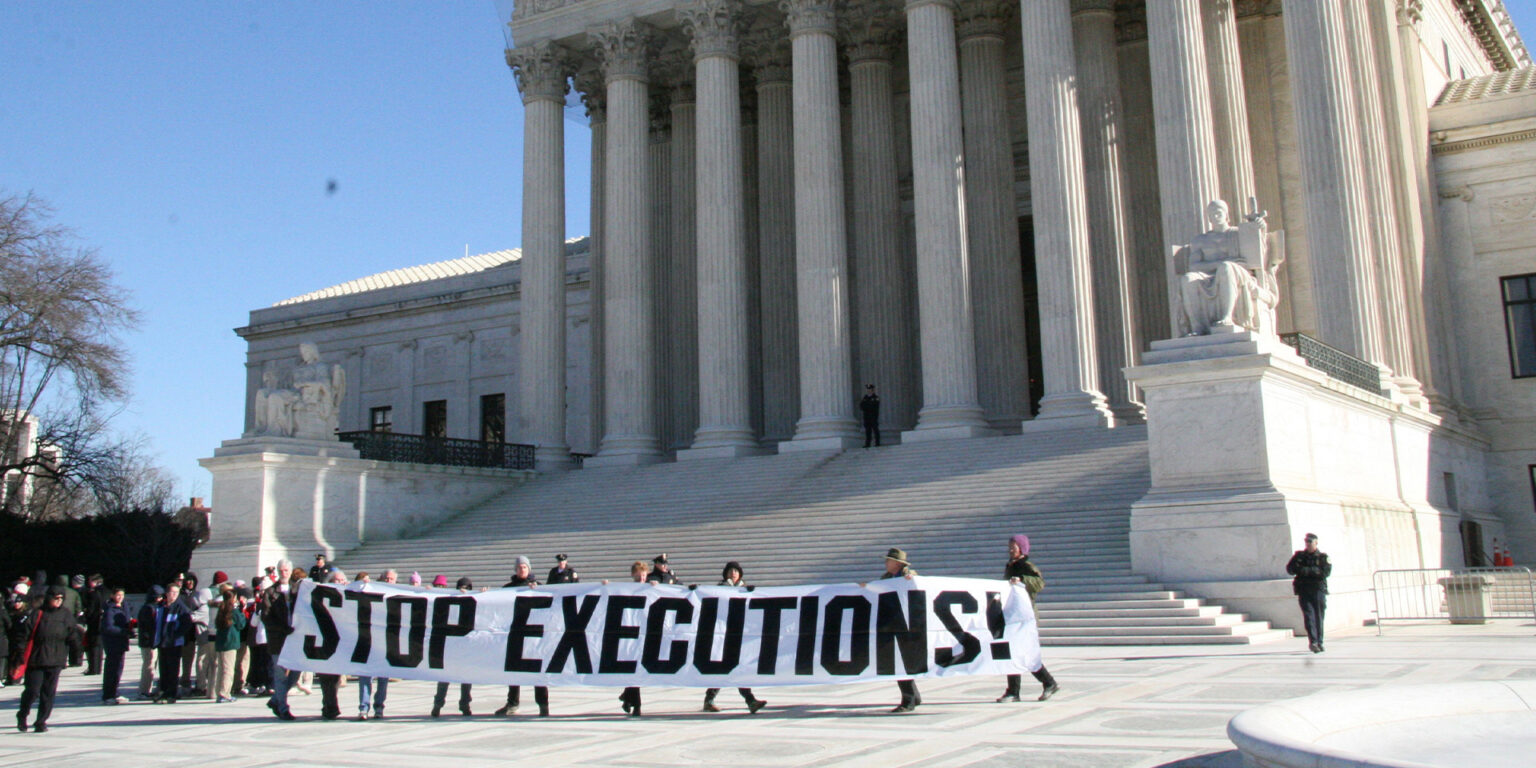 Pew Research survey measuring American views on capital punishment