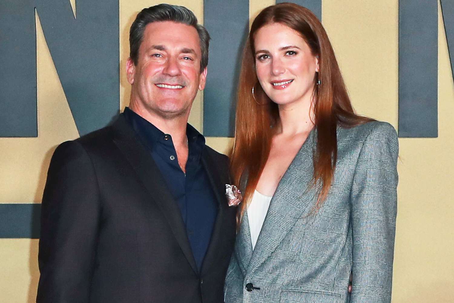 Anna Osceola, actress and expectant mother, married to Jon Hamm