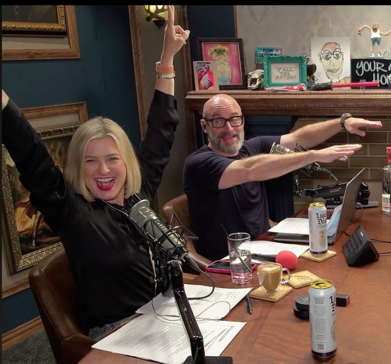Christina Pazsitzky roasted estranged husband Tom Segura during comedy show immediately following split revelation