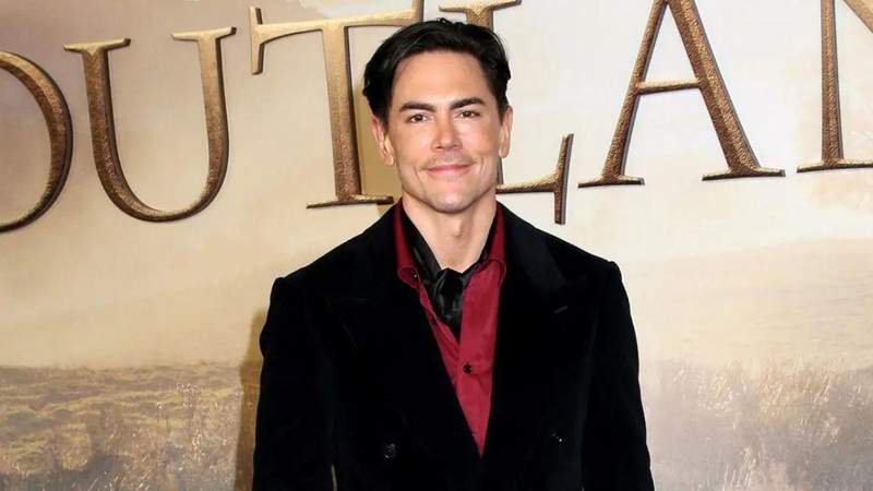 Tom Sandoval, the Vanderpump Rules alum, performing with his band