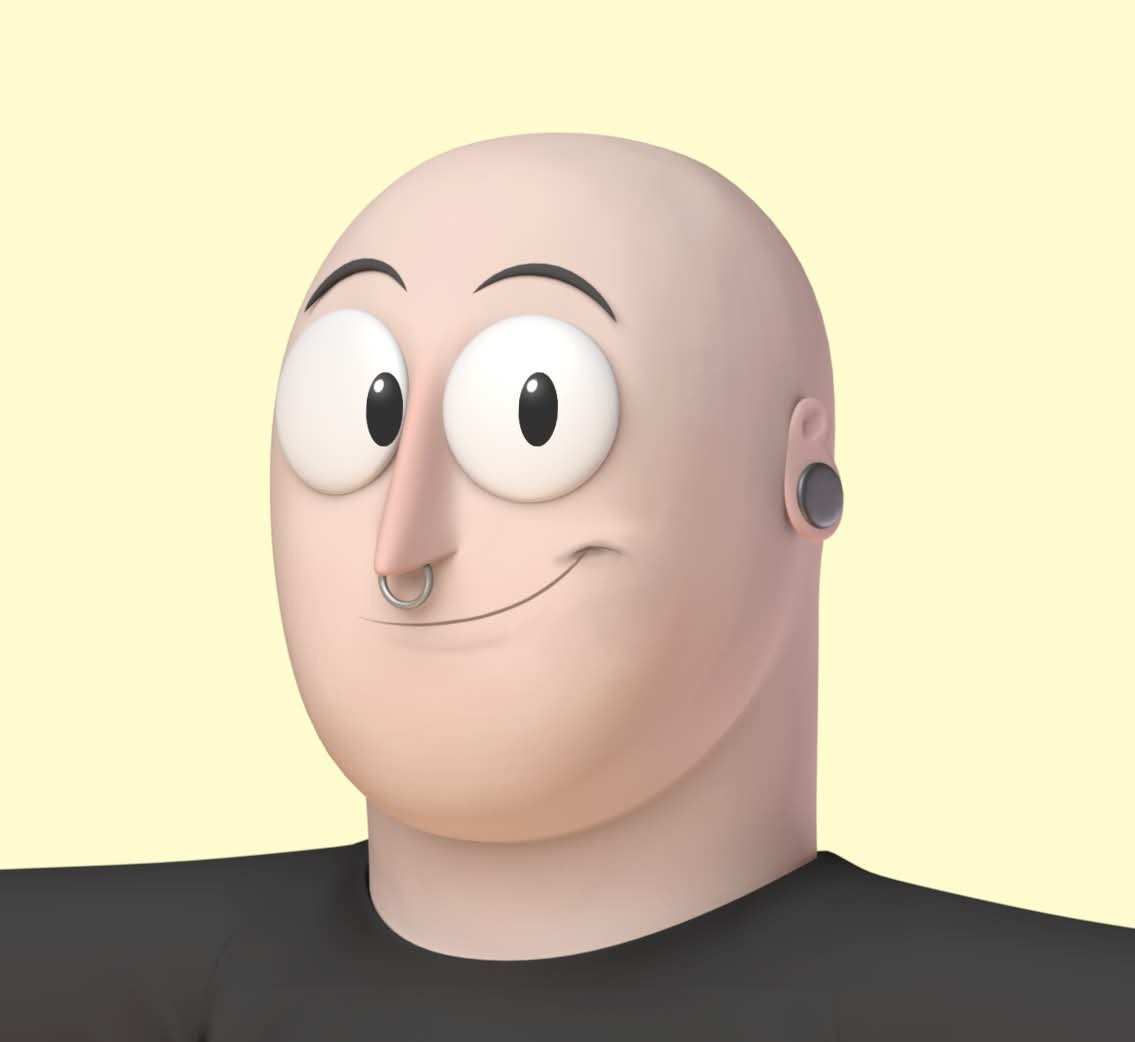 Gilardi streaming or animating in his typical setting