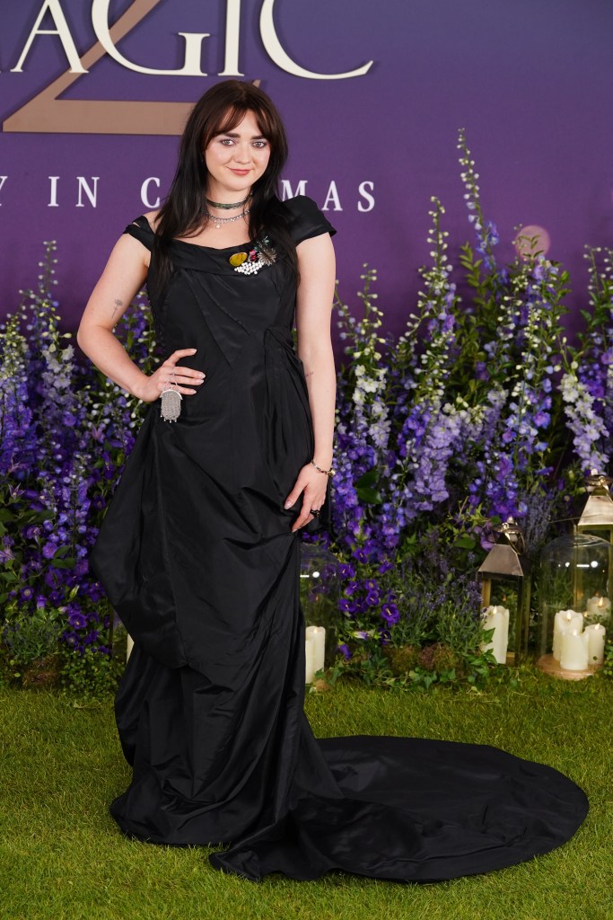 Maisie Williams pays tribute to ‘rebellious’ 1999 Sandra Bullock red carpet look for ‘Practical Magic 2’ premiere