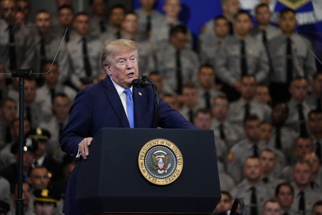 Trump says he’ll declare Strait of Hormuz a US territory after defeating Iran, during Long Island rally