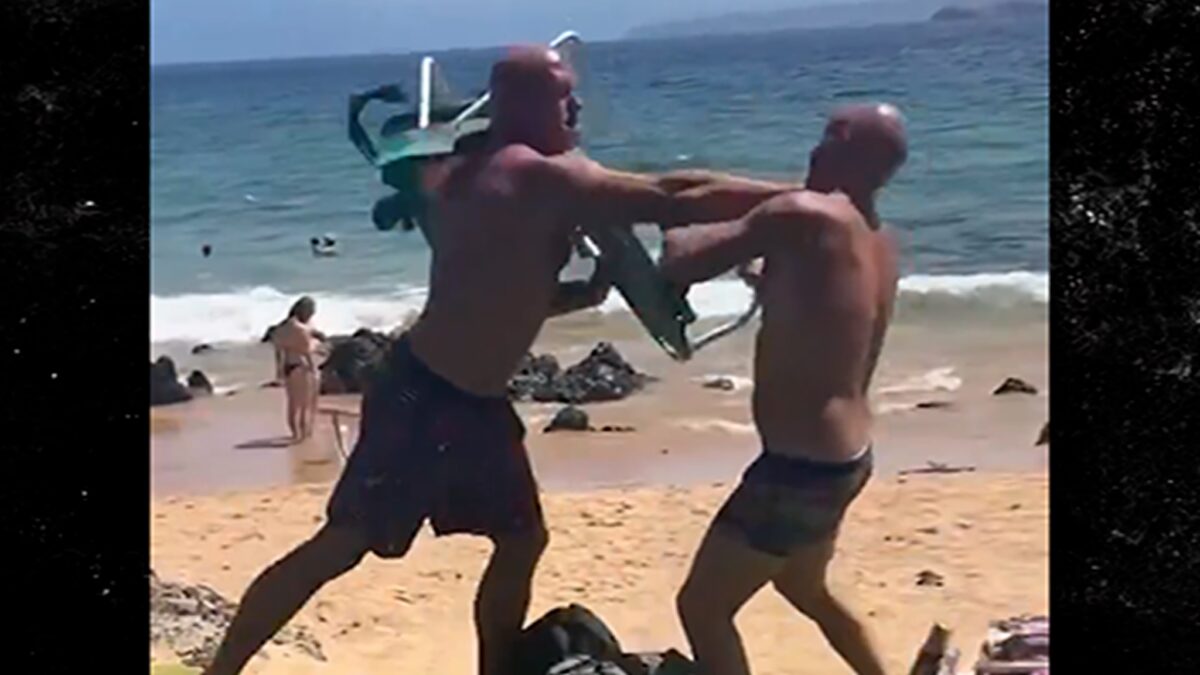 Kama Homan, construction worker and mixed martial arts trainer who intervened during the beach altercation