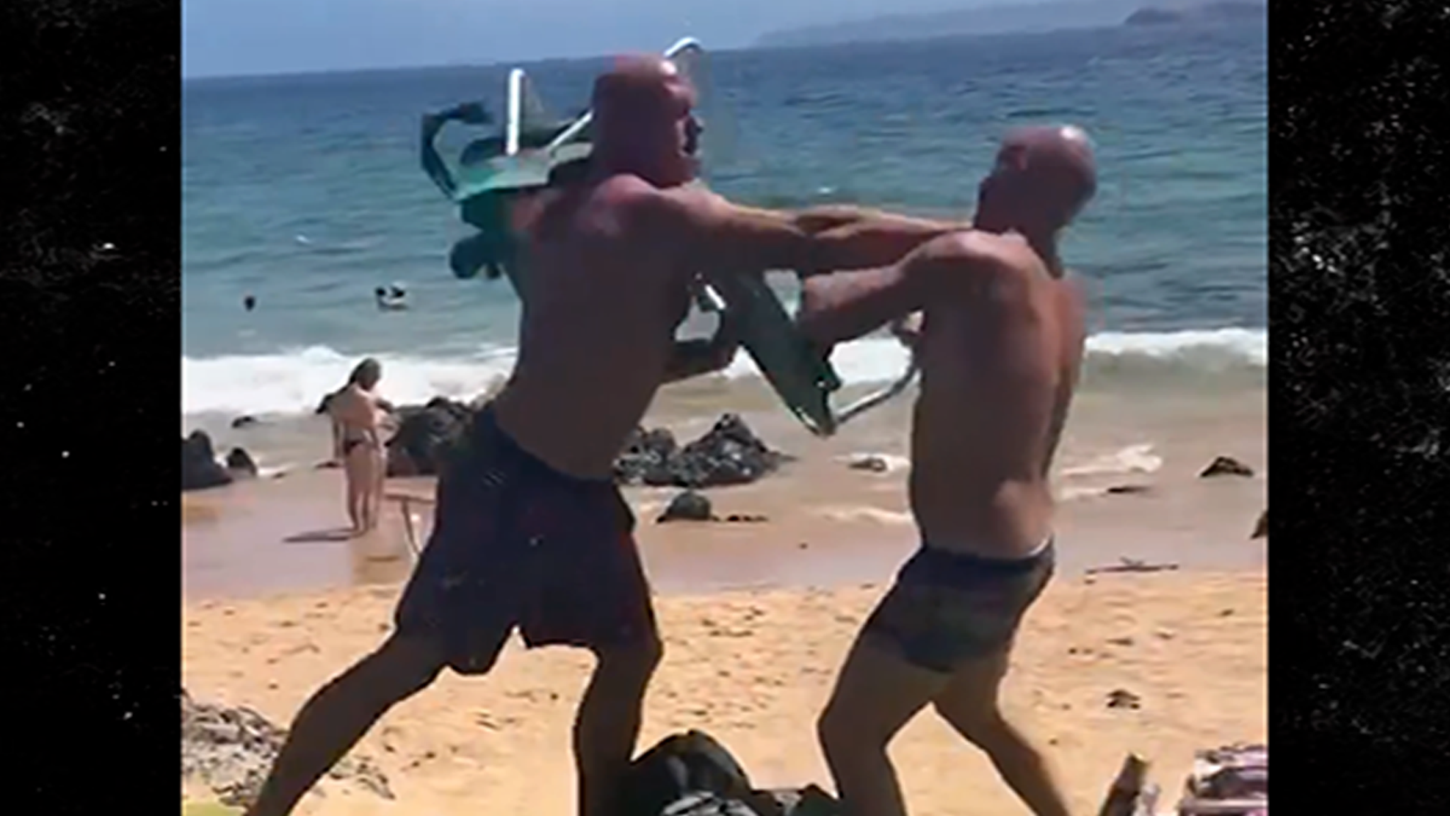 Kama Homan, construction worker and mixed martial arts trainer who intervened during the beach altercation