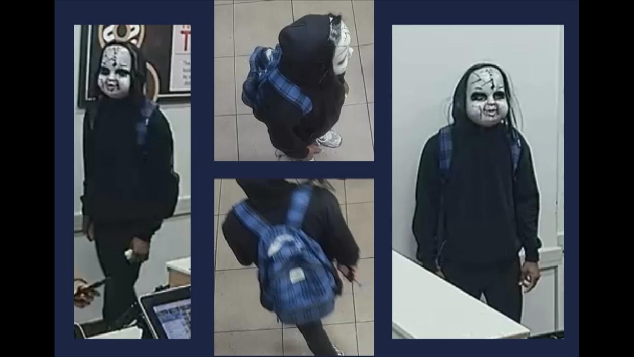 Suspect wearing Chucky mask allegedly harasses six people, asks female jogger ‘Are you ready to die?’
