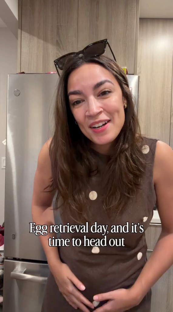 AOC announces completion of egg retrieval journey, vows to share more public updates on process