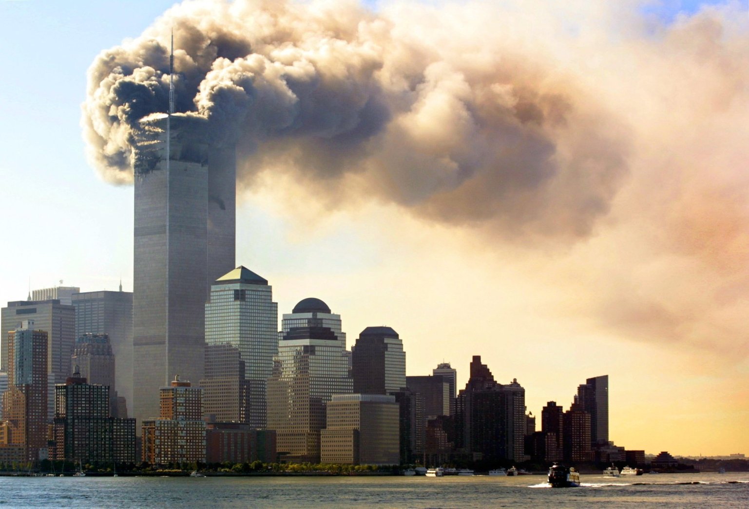 Window cleaner trapped inside 9/11 tower used astonishing method to escape and save two men's lives