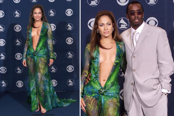 Rachel Zoe takes the plunge in Jennifer Lopez’s iconic Versace dress