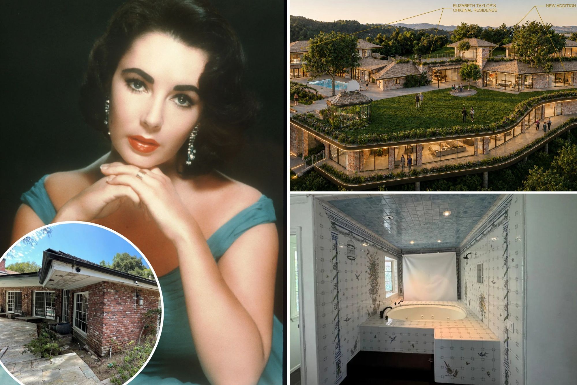 Exclusive | Elizabeth Taylor’s home saved from demolition — bedroom will be preserved as she left it in $47M restoration
