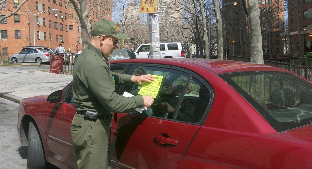 NYC starts slapping giant, neon-green ‘shame stickers’ on cars running afoul of parking rules