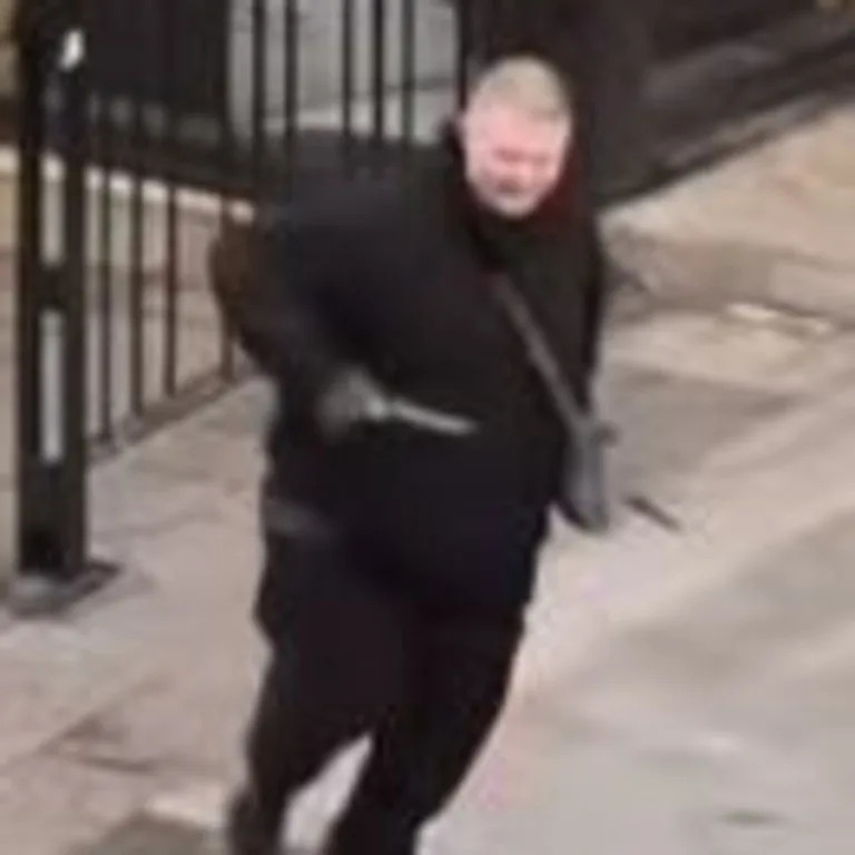 Police pursing a knife-wielding suspect through Burwood streets