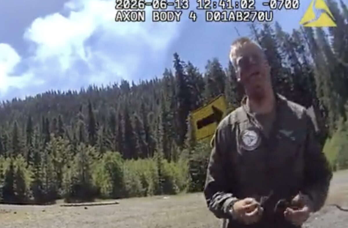 Bloodied Marine pilot seen walking away from fiery fighter jet crash in video: ‘Hey, buddy, I just crashed’
