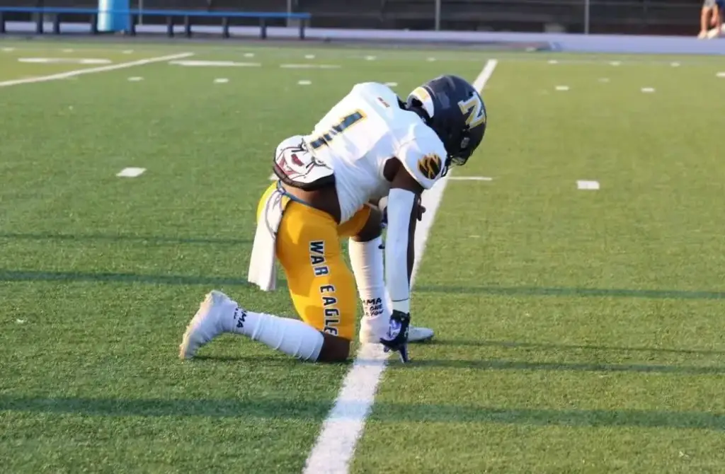 College football player, 20, dies after scoring touchdown as coaches and players speak out