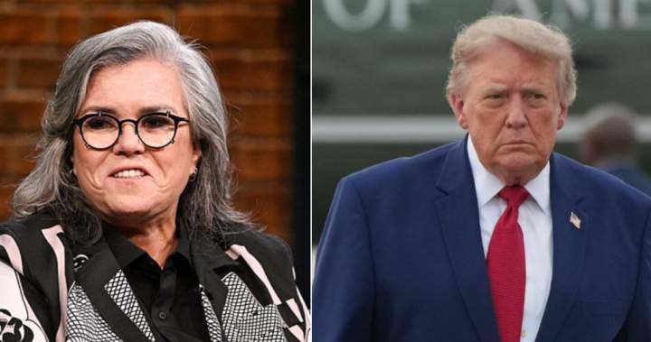 Rosie O'Donnell makes fresh swipe at Trump after bitter feud led her to leave the US