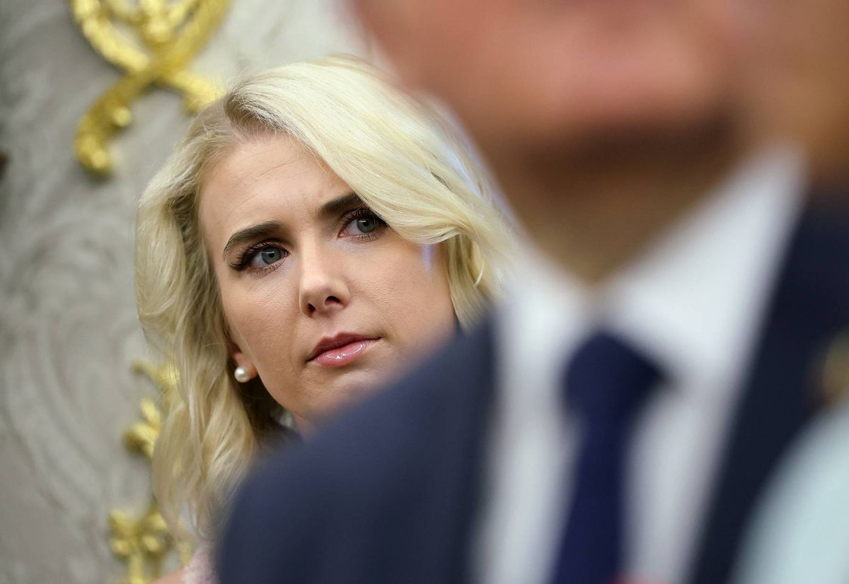 Trump's 'human printer' Natalie Harp given new nickname after eye-opening video shows how she serves him