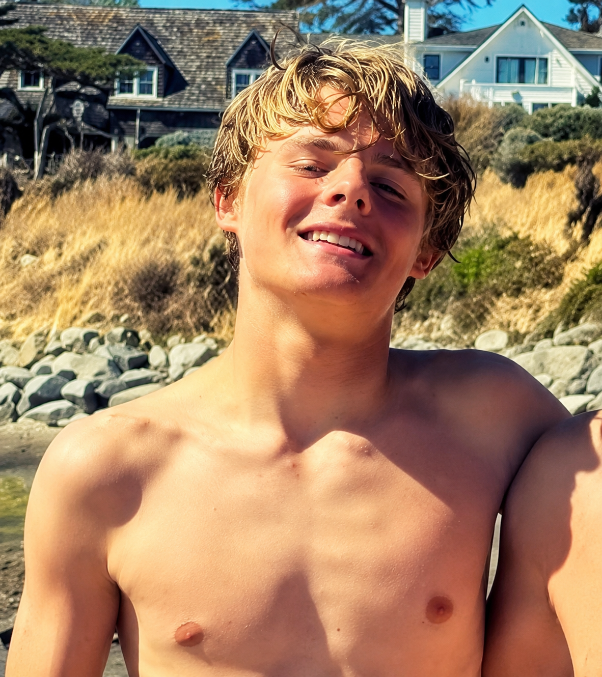 Nathaniel Rai, the 10-year-old boy rescued by teen lifeguard Williams