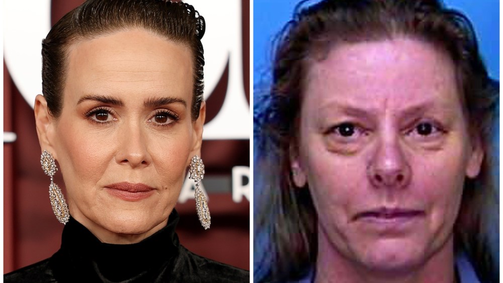 Sarah Paulson transforms into serial killer Aileen Wuornos in first ‘Monster’ photos