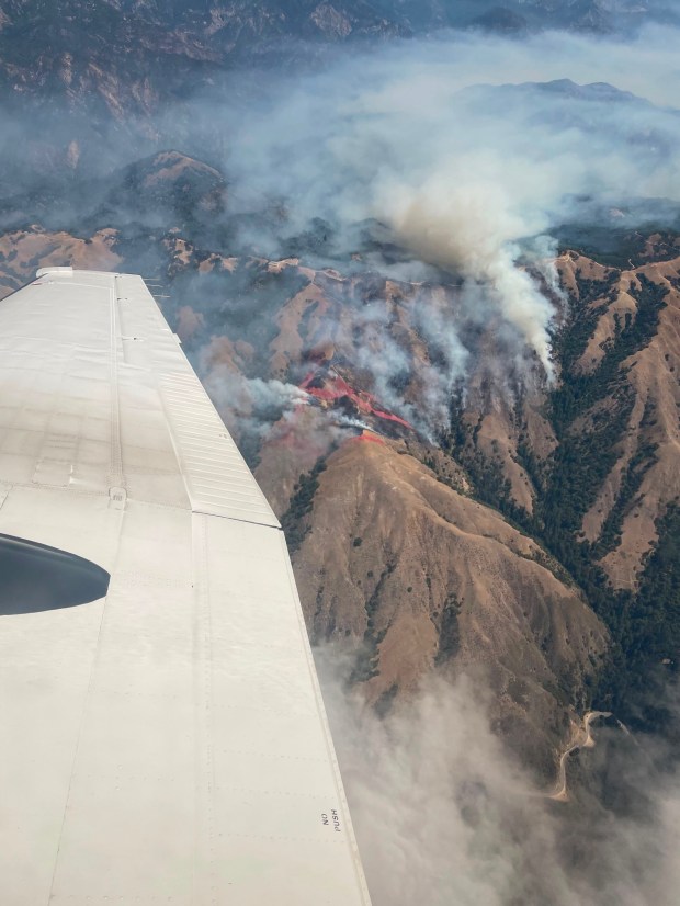 Evacuations at luxury Big Sur resort as raging wildfire explodes in size