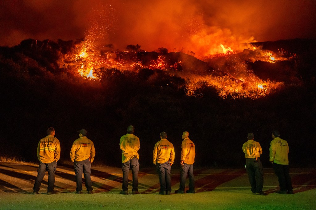 Fast-growing wildfire engulfs scenic California coast as urgent evacuation orders issued