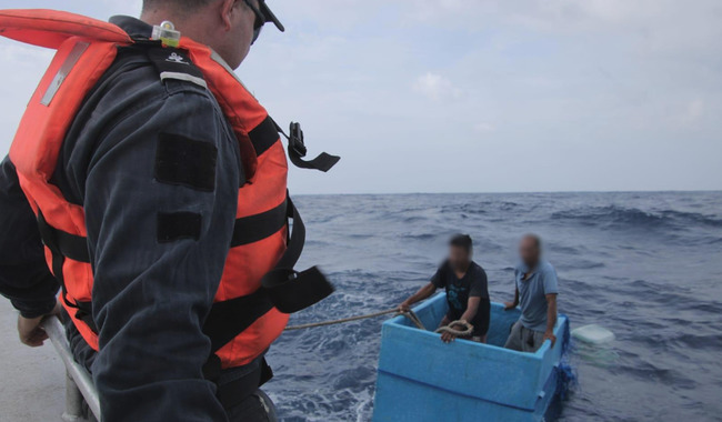 Missing fishermen found alive inside cool box after 5 days lost at sea