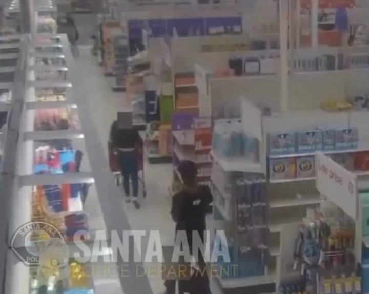 Moment perv gropes woman in California Target as cops launch manhunt