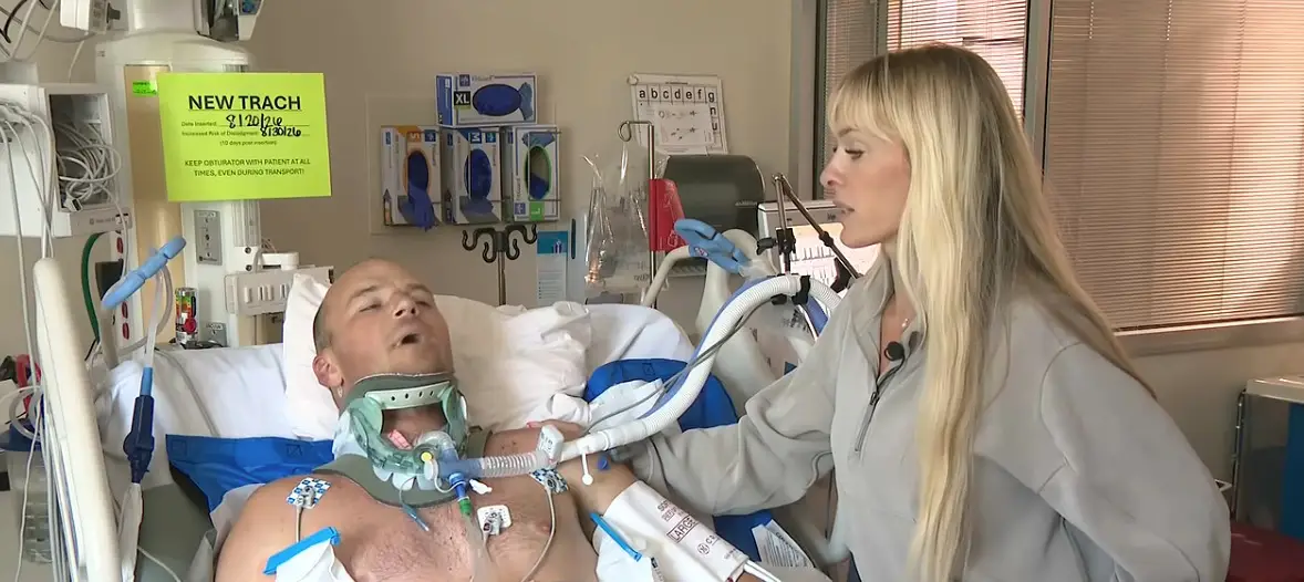 Dad who was paralyzed trying to save two kids recalls terrifying moment he felt 'a snap' in his neck