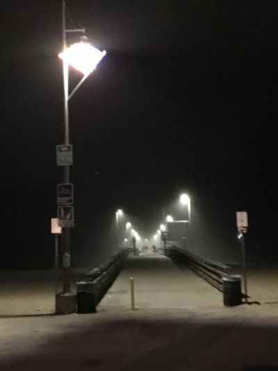 Wild moment car drives onto Venice Pier sparking panic among beachgoers