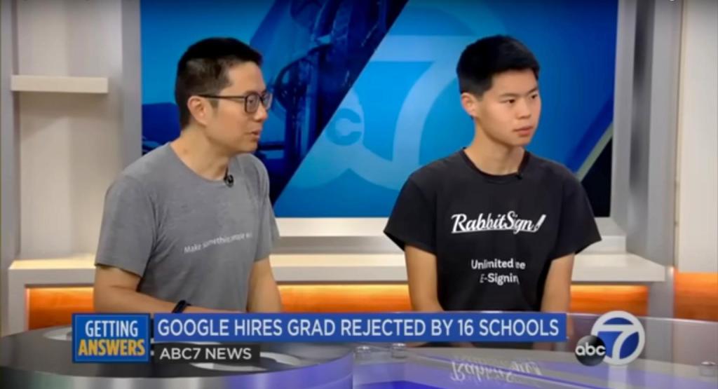 Star California student rejected by 16 colleges, hired by Google, gets legal win in racial discrimination suit