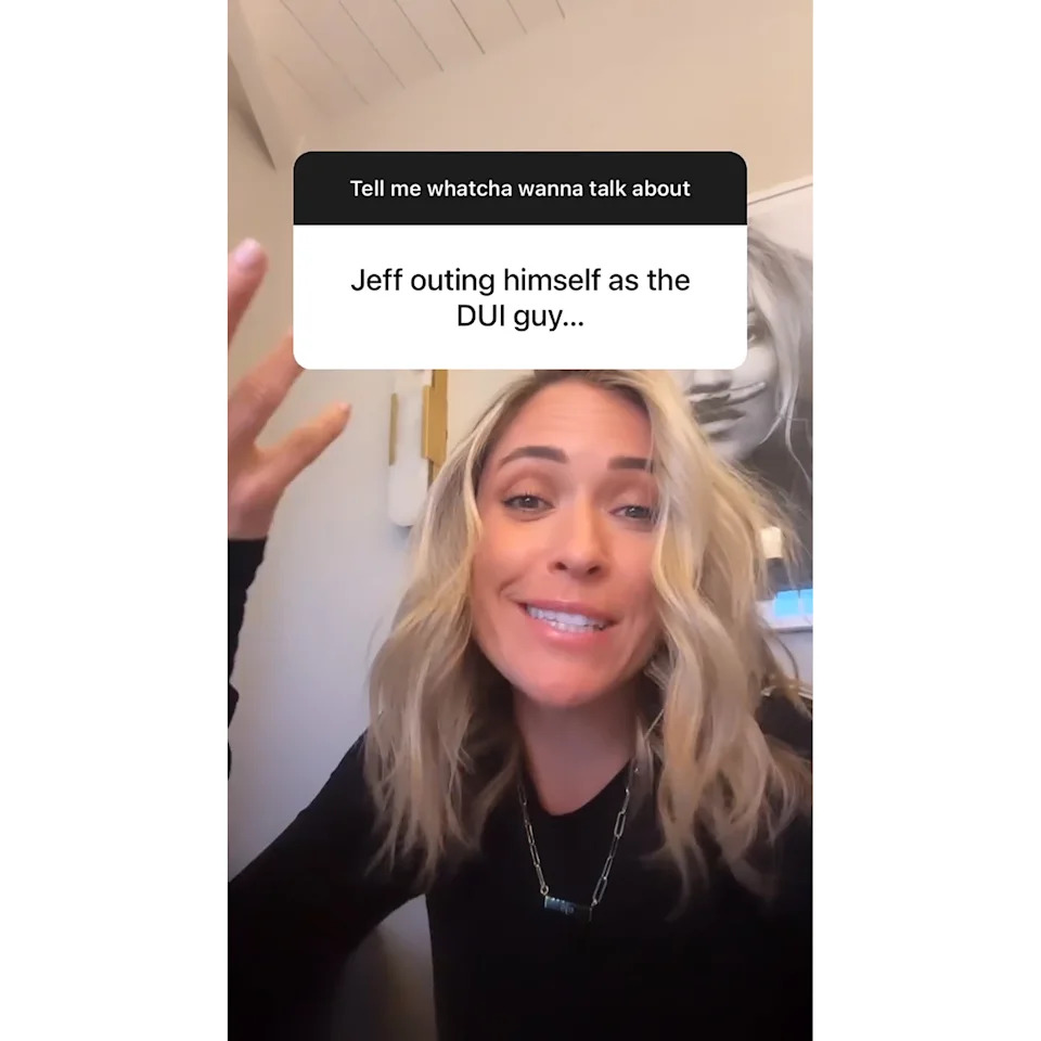 Left-leaning comedian labeled ‘childish’ by Kristin Cavallari’s conservative ex Jeff Dye after insult scrawled on Tesla