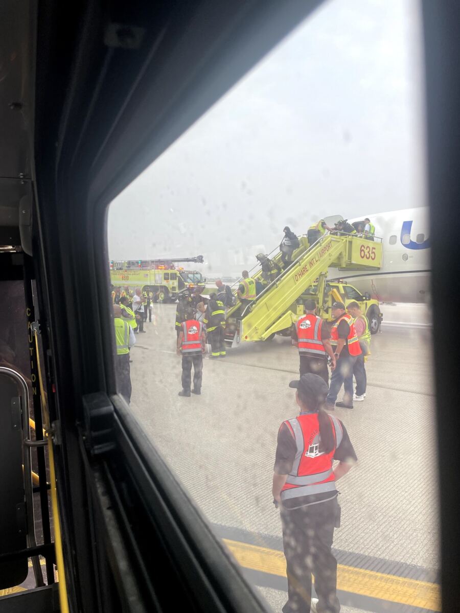 Two Chicago-bound planes suffer tire blowouts three hours apart after landing at O’Hare airport