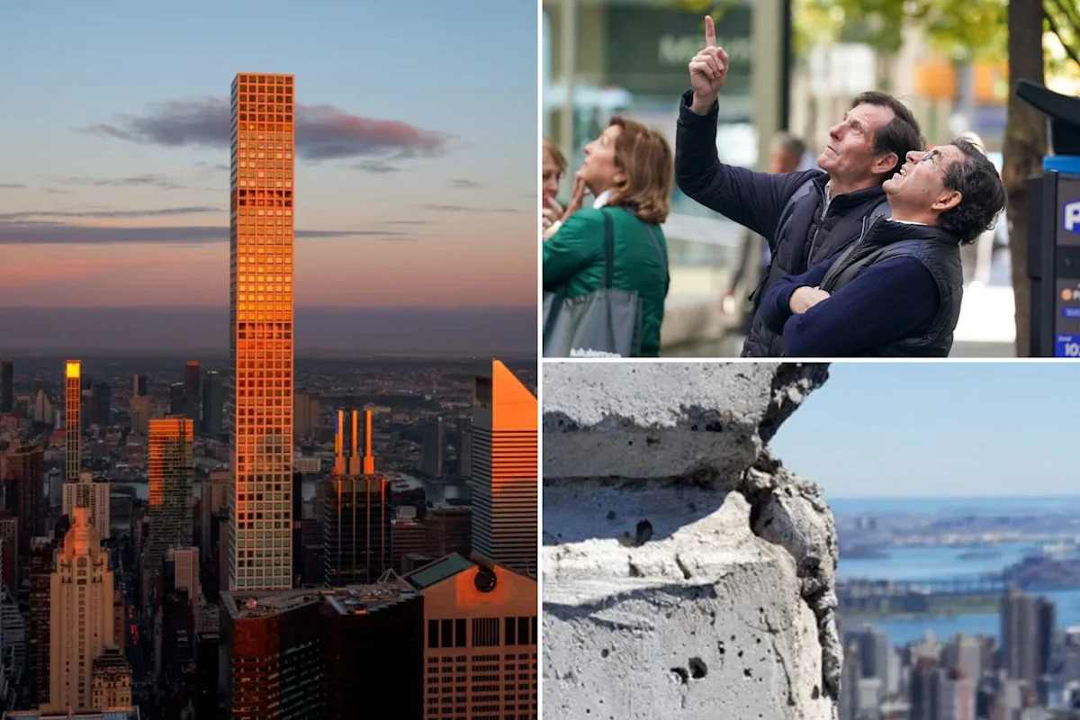 Exclusive | NYC Billionaire’s Row tower where it’s raining ‘chunks of concrete’ losing value fast: ‘It’s too dangerous’