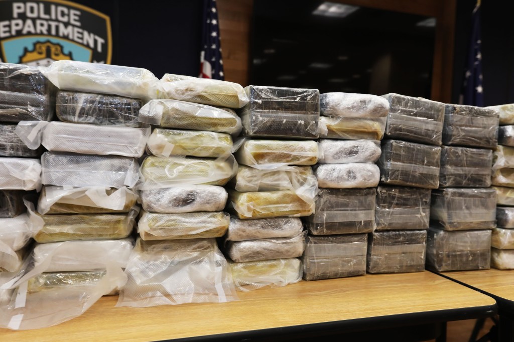 580-pound pile of cocaine worth $10M seized from NYC storage unit in largest bust in decades: NYPD