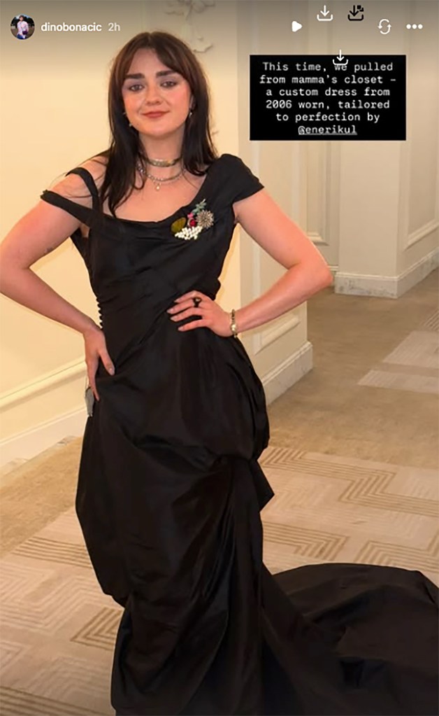 Maisie Williams pays tribute to ‘rebellious’ 1999 Sandra Bullock red carpet look for ‘Practical Magic 2’ premiere