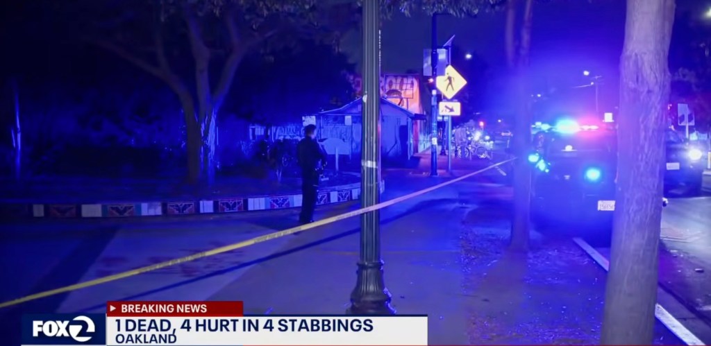 Mass stabbing spree rocks major California city as knifeman goes on 30-minute rampage