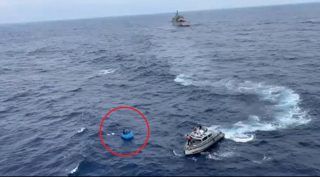 Missing fishermen found alive inside cool box after 5 days lost at sea
