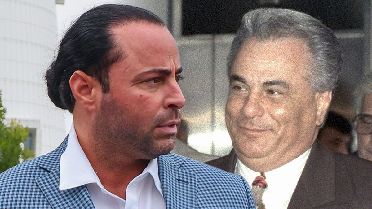John Gotti’s grandson finally behind bars after failing to donate kidney to mom