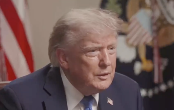 Trump told a reporter, 