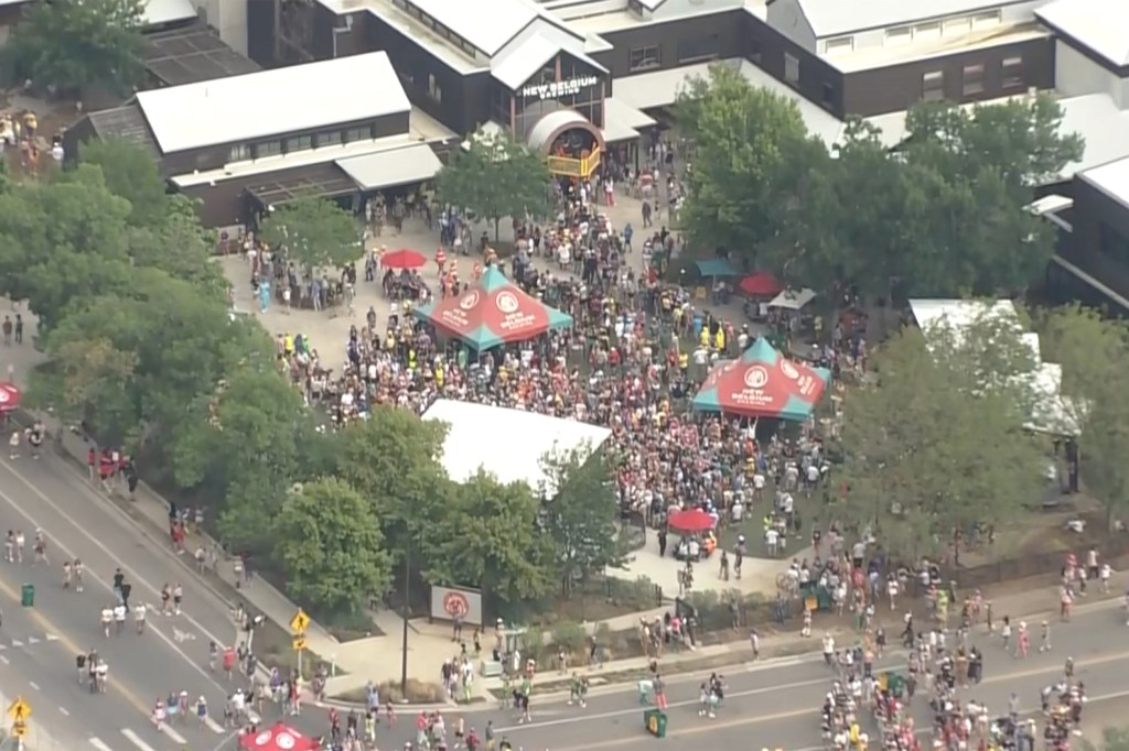 Out-of-control truck plows into sidewalk near Colorado bicycle festival, killing 1 and hurting 5